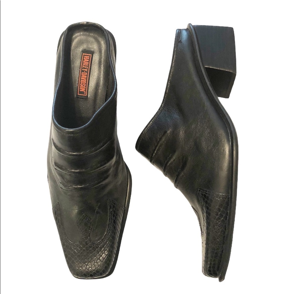 Harley Davidson Dawn Slides Leather mules 6.5